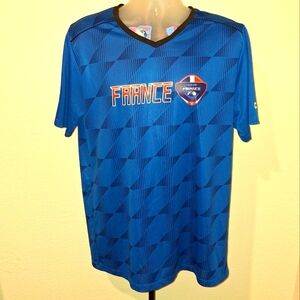 Vintage France Soccer Jersey Size XL